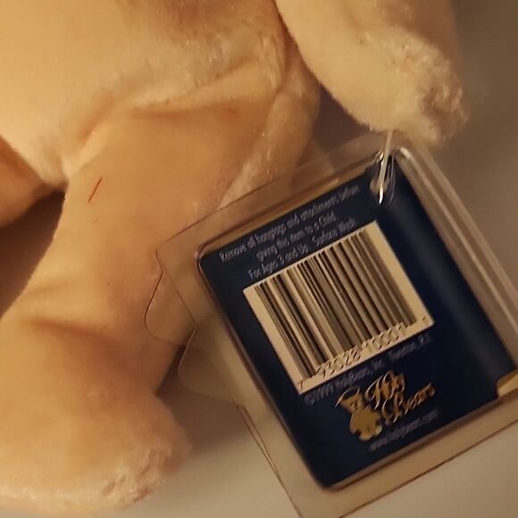 Charming Plush Bear with Bow - Picture 6 of 11